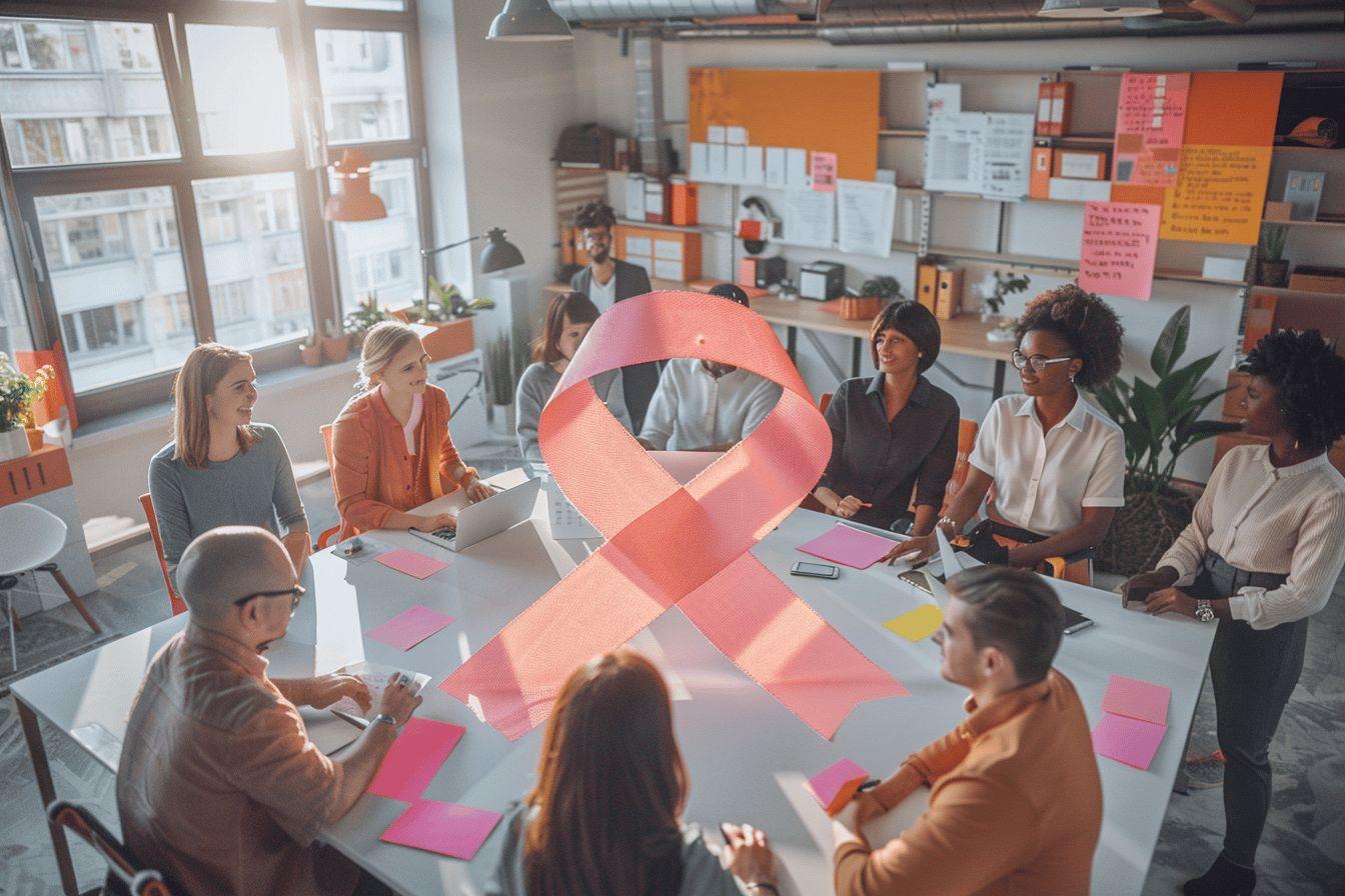 Octobre rose en entreprise : idées d'actions et conseils pour s'engager dans la lutte contre le cancer du sein