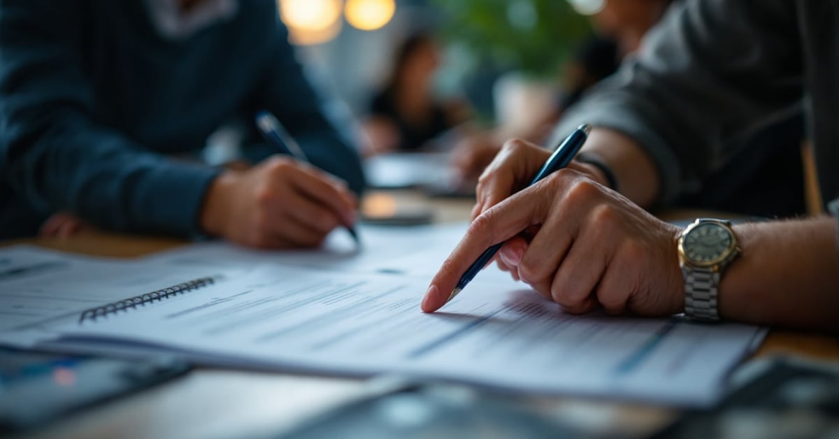 Personne consultant ses formations CPF sur un ordinateur portable, illustration du Compte Personnel de Formation