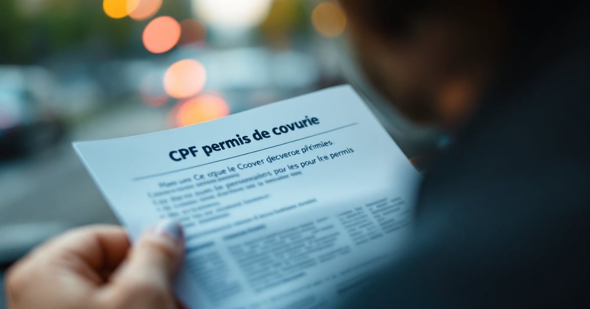 Jeune conducteur tenant son permis de conduire, financement CPF pour le permis