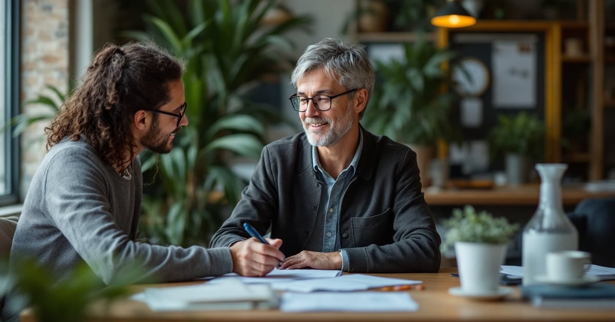 Code du travail ouvert sur un bureau, illustration de l'obligation légale de l'entretien annuel