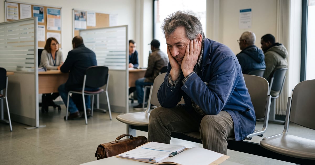 Travailleur au chômage structurel face aux transformations du marché du travail